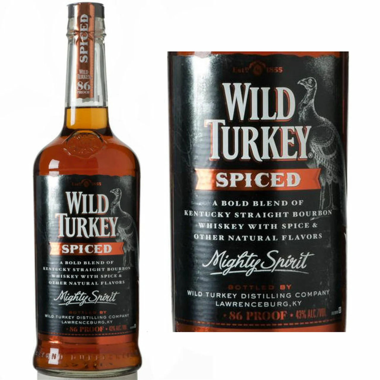 Wild Turkey Spiced Kentucky Straight Bourbon Whiskey | 1L
