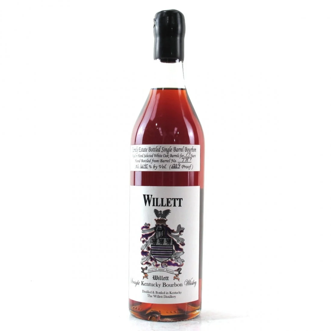 Willett Family Estate 17 años Whisky Bourbon puro de un solo barril (tapa de cera)