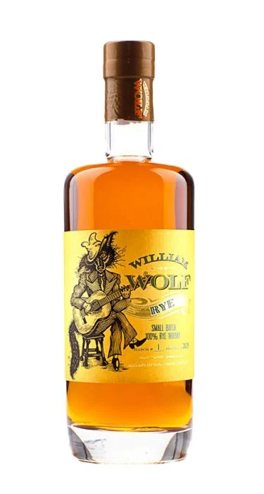 William Wolf Small Batch Rye Whisky - Whiskey