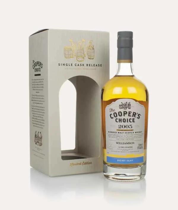 Williamson 14 Year Old 2005 (cask 9018) - The Cooper's Choice (The Vintage Malt Whisky Co.) Single Malt Scotch Whisky | 700ML