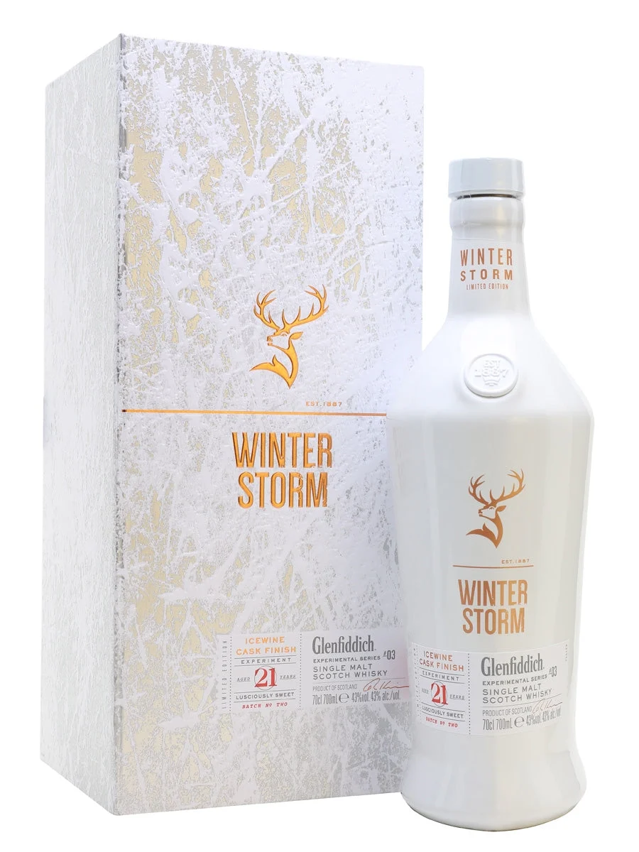 Glenfiddich Winter Storm 21 Year Old Batch 1 Single Malt Scotch Whisky - Whiskey